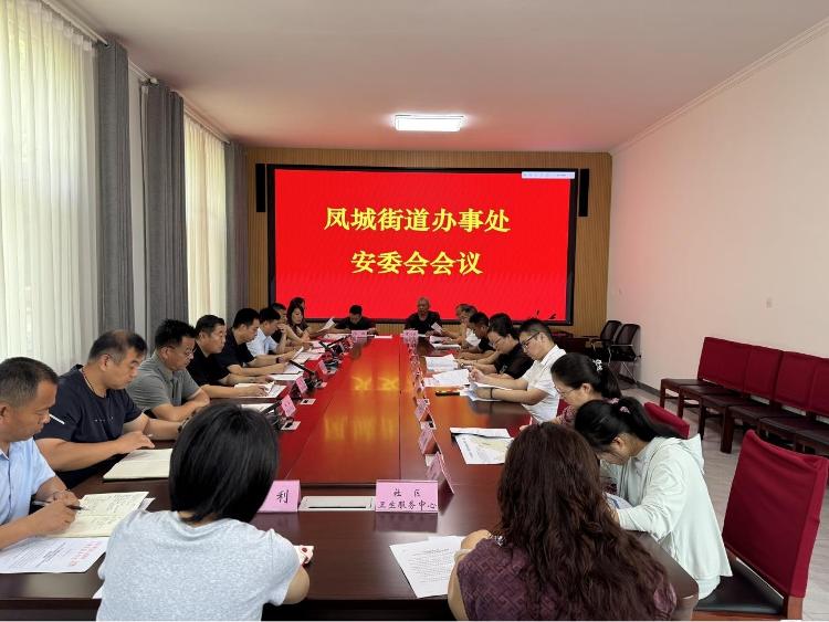 凤城街道召开安委会会议 部署夏季重点安全工作
