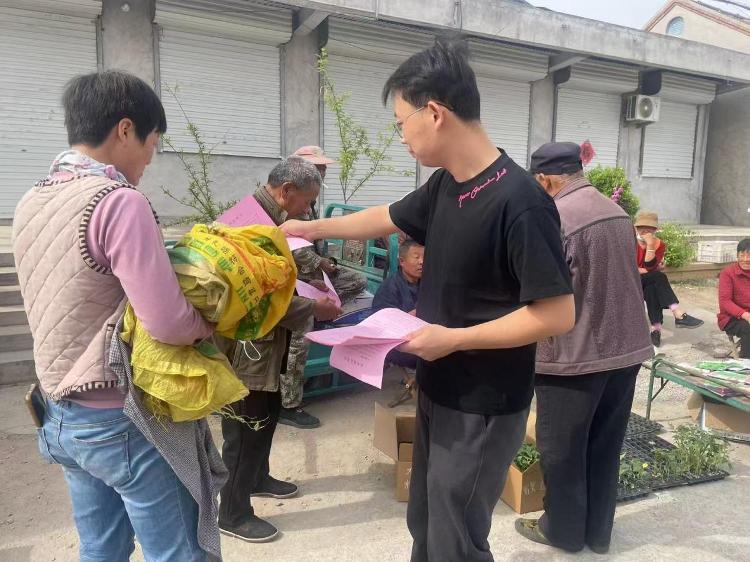 高庄街道：春暖花开季 绿色无毒行