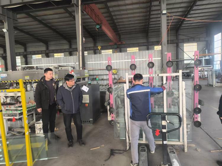 张家洼街道对辖区建材行业开展专项检查
