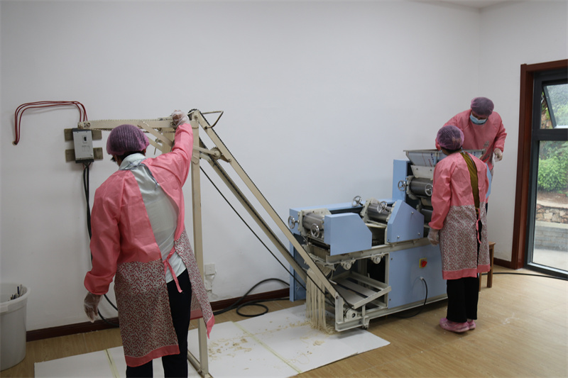 党建引领赋能产业发展 雪野街道红哨子村以“小面条”铺就乡村振兴路 - 莱芜生活网