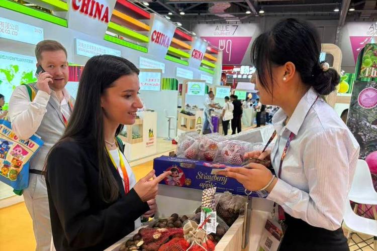 Laiwu Xinchenming Food Co., Ltd. made a brilliant appearance at the Asia Fruit Logistics Exhibition - 莱芜生活网