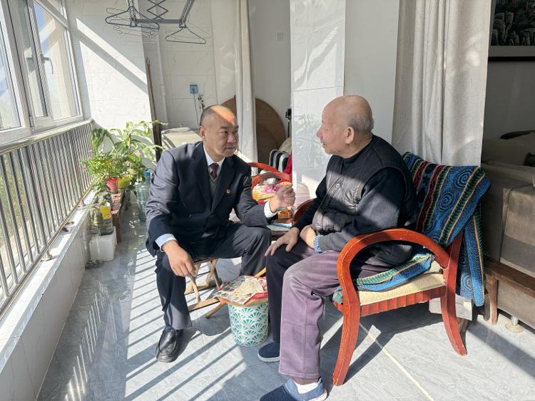 山东衡武律师事务所到莱芜区高庄街道开展敬老助残公益活动 - 莱芜生活网