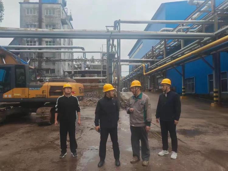 莱芜区牛泉镇对辖区内企业开展节后安全生产检查