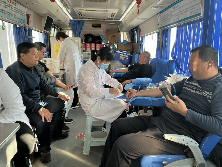 【社会主义核心价值观“五个融入”】莱芜区羊里街道开展无偿献血活动