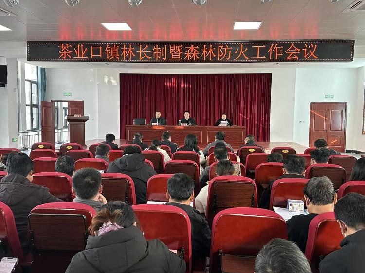 莱芜区茶业口镇召开林长制暨森林防火工作会议