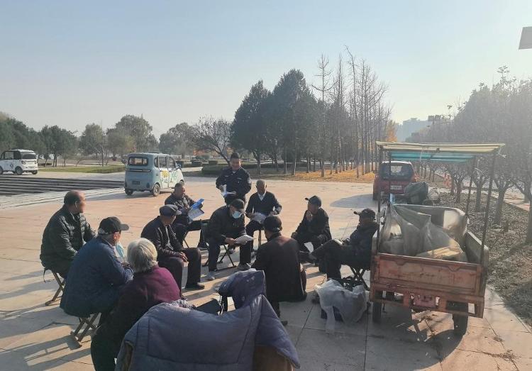 济南市公安局莱芜区分局口镇派出所深入辖区开展禁毒宣传活动