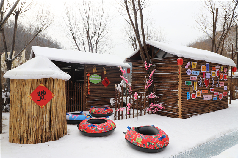 冰雪盛宴迎新春！济南市莱芜区雪野清宁雪乡小镇打造家门口的冬日童话 - 莱芜生活网