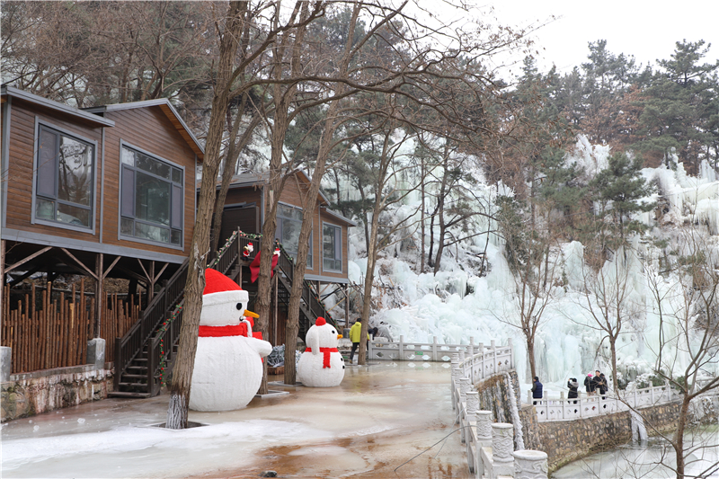 冰雪盛宴迎新春！济南市莱芜区雪野清宁雪乡小镇打造家门口的冬日童话 - 莱芜生活网